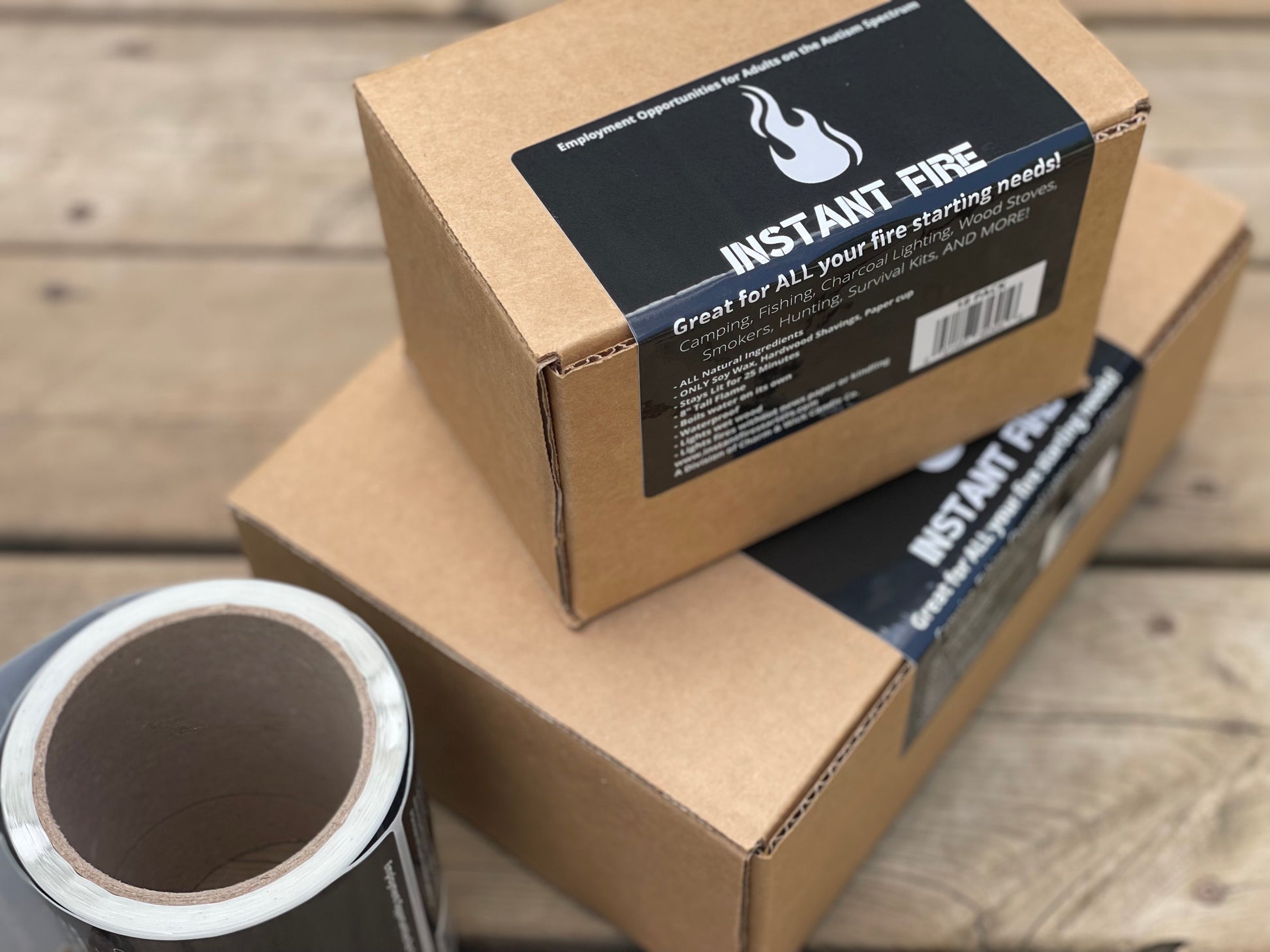 Instant Fire Jr. - 72 Pack – instantfirestarter